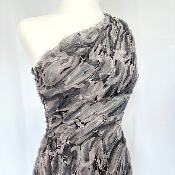 Deadstock Y2k MANDALAY Julian Joyce Sequin Embellished Cocktail Event NYE‎ Dress - Picture 2 of 8